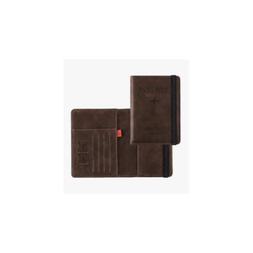 Januts Passport Holder, Passport Cover with RFID Blocking Protector