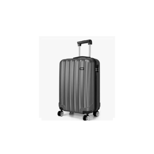 Kono Lightweight Cabin Suitcase 55x35x20cm Hard Shell ABS Luggage with 4 Wheels Carry On Hand Travel Suitcases