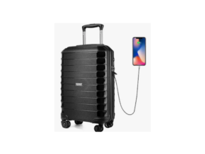 Kono Suitcase Luggage with built in USB