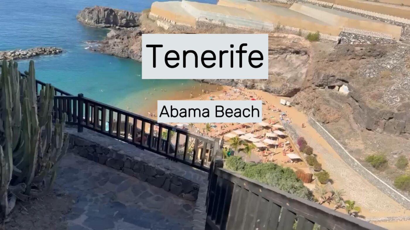 Abma beach, the best beach in Tenerife