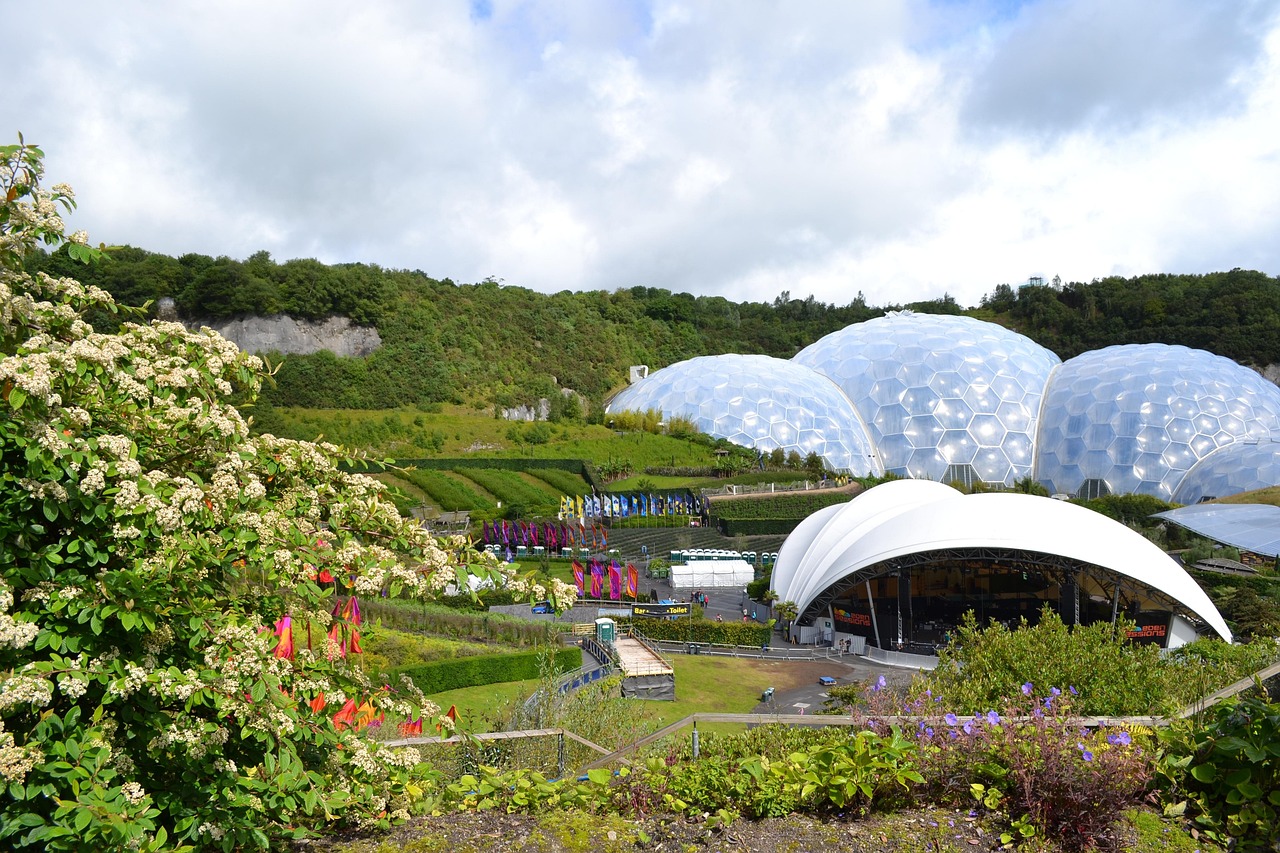 Cornwall itinerary for 3 days, Eden project