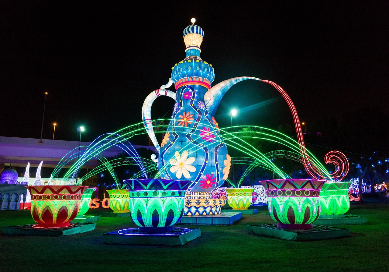 Miracal garden - entertainment destination for families in Dubai.
